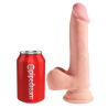 King Cock Gode réaliste 3D Triple Density 17 x 4.3 cm